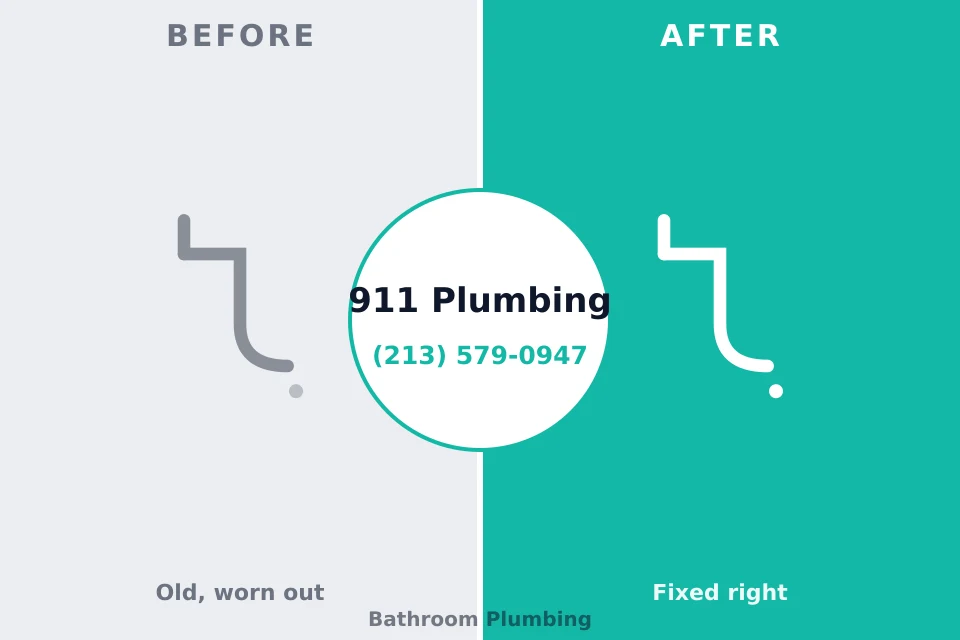 Before and after: plumbing company Connerton, FL